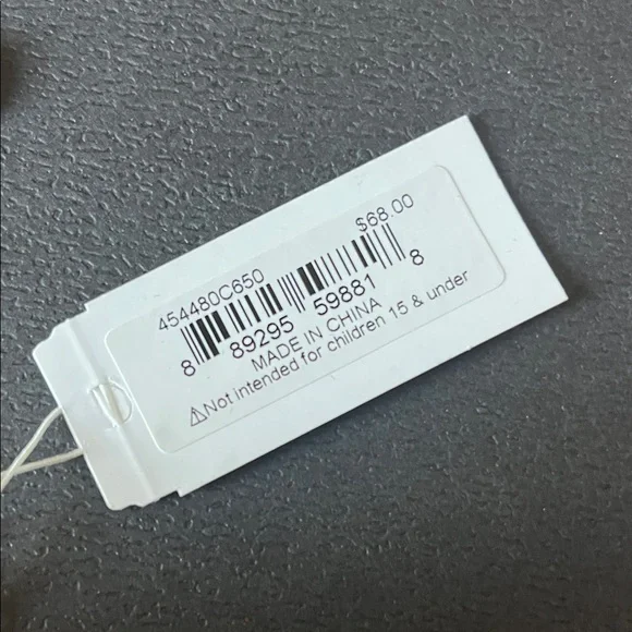 Betsey Johnson Gold Tone and detachable Pink Gingerbread ornament Necklace - Picture 5 of 7